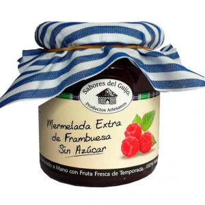 mermelada extra de frambuesa sin azucar