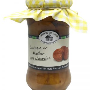 castañas confitadas en almibar