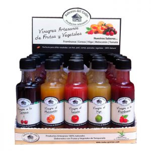 expositor de vinagres artesanos